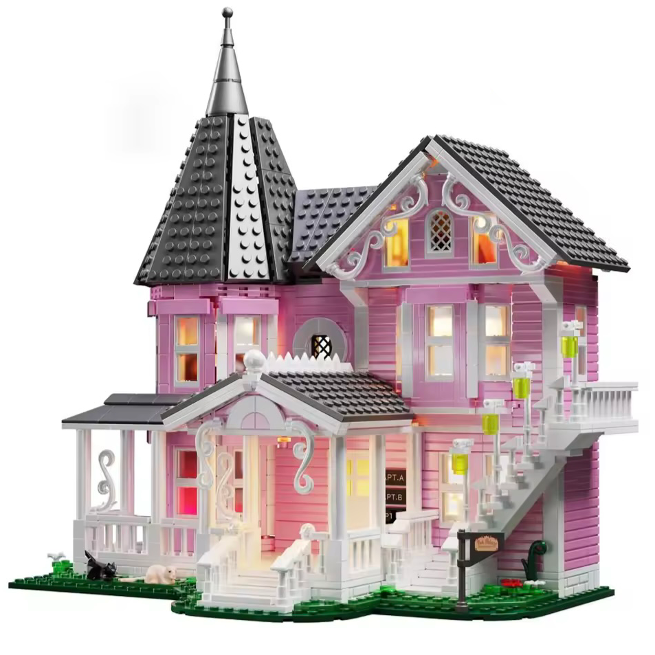 CoraBuild - Pink Palace Building Set