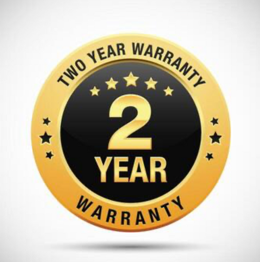 2 jaar garantie